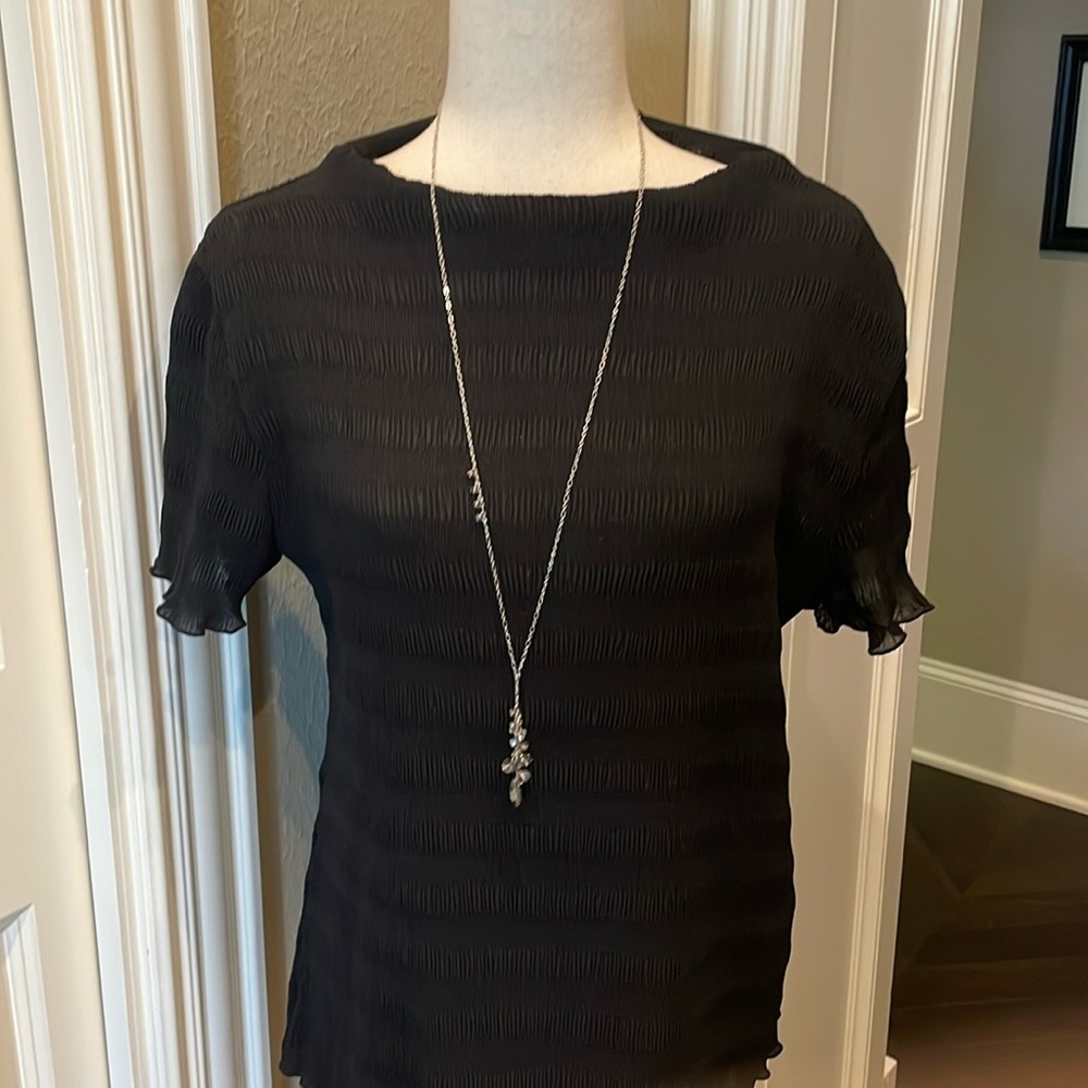 Banana Republic Long Crystal Cluster Necklace 39"